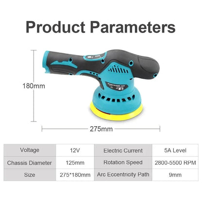 12V Wireless Auto Waxer and Polisher - Gear - Genius