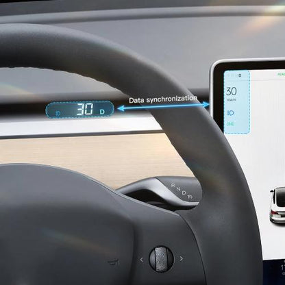 Pantalla interactiva del velocímetro Tesla Model 3/Y