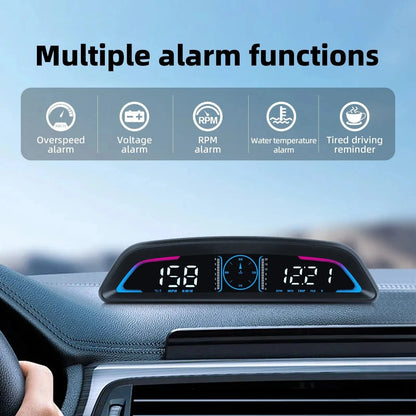 Universal OBD2 GPS HUD: All-Vehicle Smart Display