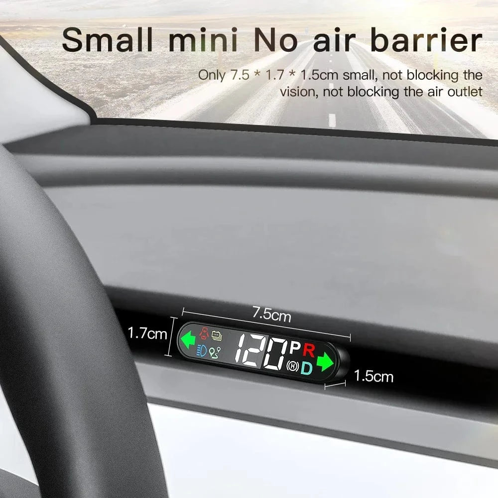 HUD Head-Up Display for Tesla Model 3 Model Y Dedicated Head-Up Display Speedometer for TESLA Car Model3 Modely Accessiores