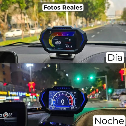 Pantalla de visualización frontal SmartVision (OBD2 + GPS P24)