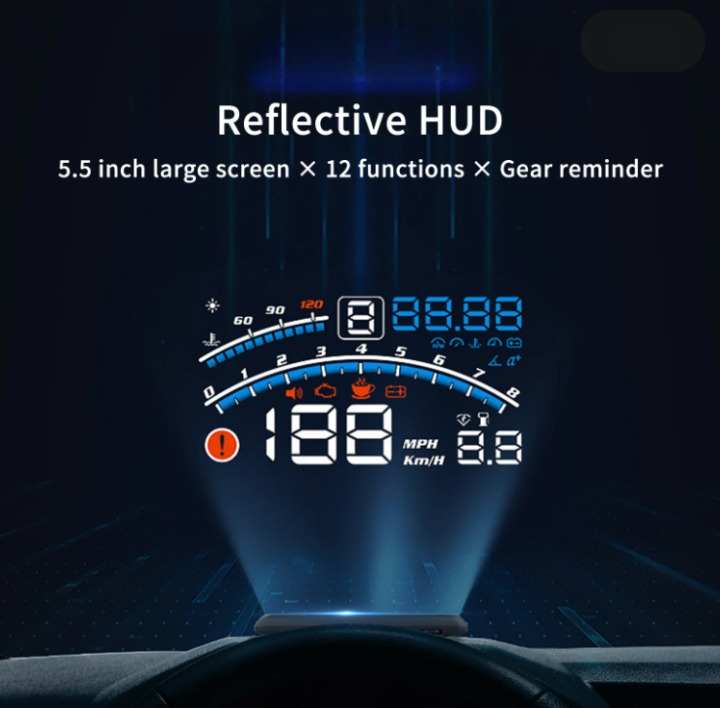 ClearDash OBDII HUD - Gear - Genius