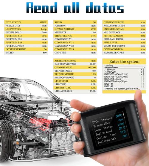 DashMaster P10 Pro OBD2 Display - Gear - Genius