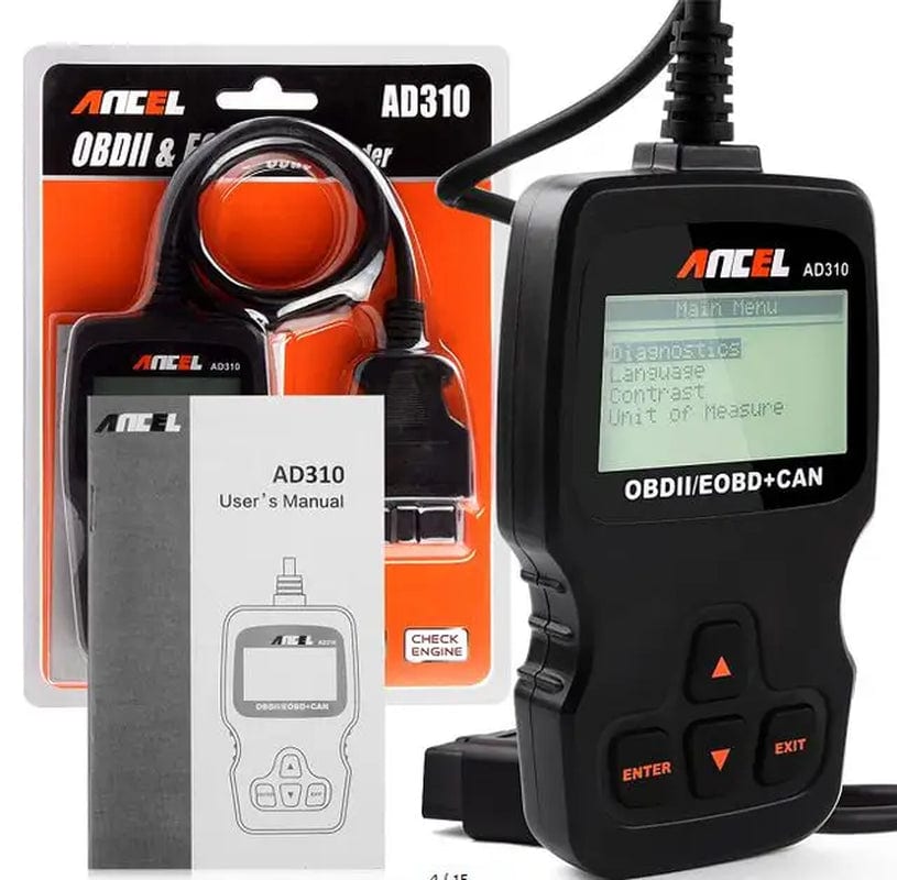 Full Diagnostic OBD2 Scanner - Gear - Genius