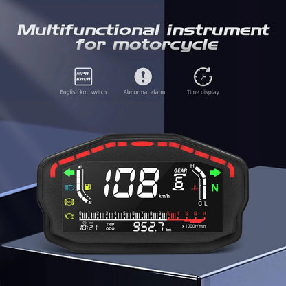 MotoRider Dynamic Dashboard - Gear - Genius