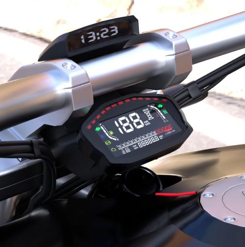 MotoRider Dynamic Dashboard - Gear - Genius