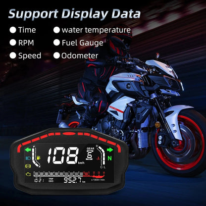 MotoRider Dynamic Dashboard - Gear - Genius