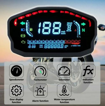 MotoRider Dynamic Dashboard - Gear - Genius