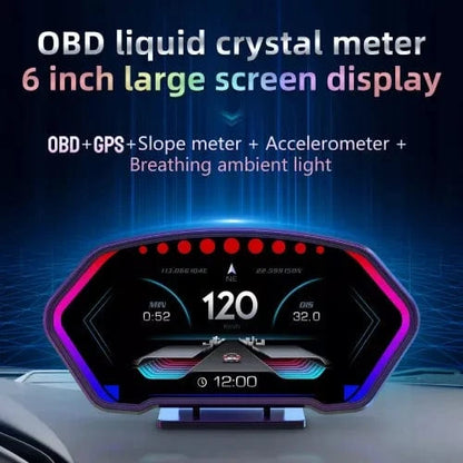 SmartGauge HUD 2024 (OBD2+GPS)